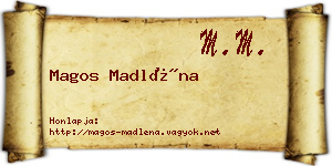 Magos Madléna névjegykártya